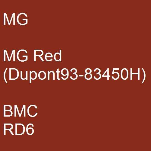 MG, MG Red (Dupont93-83450H), BMC RD6.